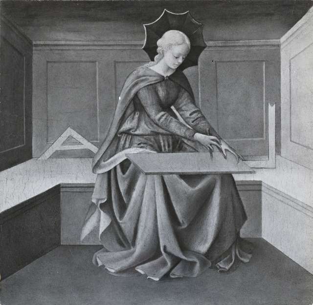Anonimo — Domenico di Michelino. Geometry — insieme